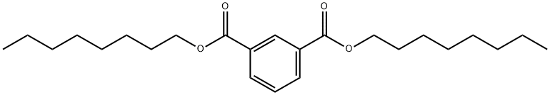 Isophthalic acid, n-octyl ester Struktur