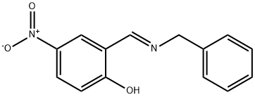 2-[(benzylimino)methyl]-4-nitrophenol Struktur