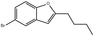 5-BroMo-2-butyl-benzofuran Struktur