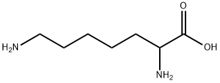 Heptanoic acid, 2,7-diamino- Struktur