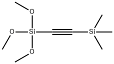 Trimethoxy[(trimethylsilyl)ethynyl]silane Struktur