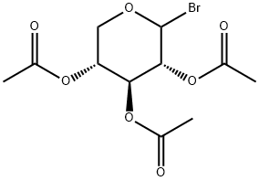 D-Xylopyranosyl bromide, 2,3,4-triacetate Struktur