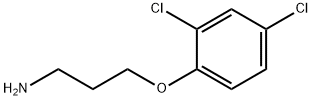 3-(2,4-dichlorophenoxy)propan-1-amine Struktur