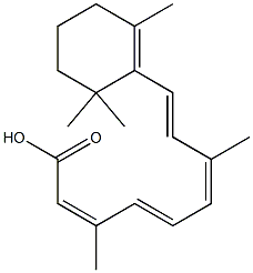 7,8-DIHYDRORETINOICACID Struktur