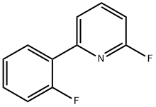 2-Fluoro-6-(2-fluorophenyl)pyridine Struktur