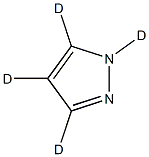 Pyrazole-d4 Struktur