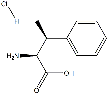 (2S,3S)-2-Amino-3-phenyl-butyric acid hydrochloride Struktur