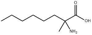 2-amino-2-methyloctanoic acid Struktur