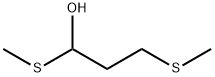 1,3-bis(methylthio)propan-1-ol Struktur