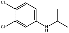 3,4-dichloro-N-(propan-2-yl)aniline Struktur