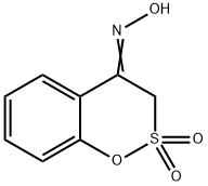 (4E)-N-hydroxy-1,2-benzoxathiin-4(3H)-imine 2,2-dioxide Struktur