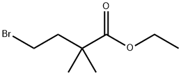 BUTANOIC ACID, 4-BROMO-2,2-DIMETHYL-, ETHYL ESTER Struktur