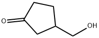 3-(Hydroxymethyl)cyclopentanone Struktur