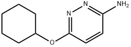 6-(CYCLOHEXYLOXY)-3-PYRIDAZINAMINE Struktur