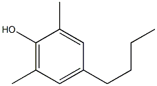 4-butyl-2,6-dimethylphenol Struktur