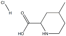 4-methylpiperidine-2-carboxylic acid hydrochloride Struktur