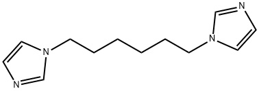 1,1'-(1,6-hexanediyl)bisimidazole Struktur