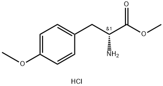 O-Methyl-D-tyrosine methyl ester HCl Struktur