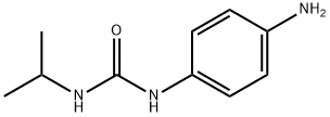 1-(4-aminophenyl)-3-propan-2-ylurea Struktur