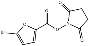 1-[(5-bromo-2-furoyl)oxy]-2,5-pyrrolidinedione Struktur