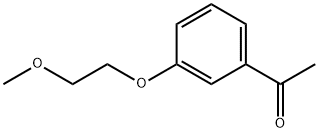 1-[3-(2-methoxyethoxy)phenyl]ethanone Struktur