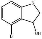 6-bromo-2,3-dihydrobenzo[b]thiophen-3-ol Struktur