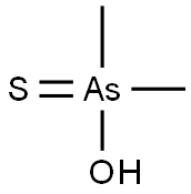 DIMETHYLARSINOTHIOICACID Struktur