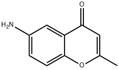 6-amino-2-methyl-4H-chromen-4-one Struktur