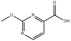 2-Methoxypyrimidine-4-carboxylic acid Struktur