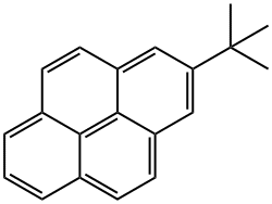 Pyrene, 2-(1,1-dimethylethyl)- Struktur