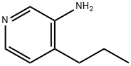 4-PROPYLPYRIDIN-3-AMINE Struktur