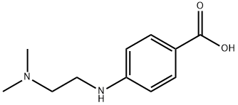 4-[[2-(Dimethylamino)ethyl]amino]benzoic acid Struktur