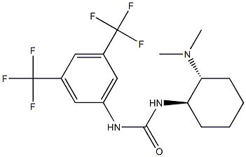 N-[3,5-Bis(trifluoromethyl)phenyl]-N'-[(1R,2R)-2-(dimethylamino)cyclohexyl]urea, 98%, (99% ee) Struktur