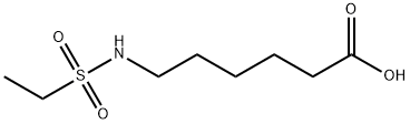 6-[(ethylsulfonyl)amino]hexanoic acid Struktur