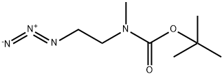 tert-Butyl (2-azidoethyl)(methyl)carbamate Struktur