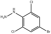 (4-bromo-2,6-dichlorophenyl)hydrazine Struktur