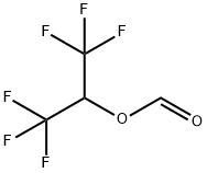 Hexafluoroisopropyl formate Struktur