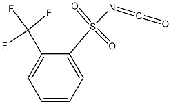 2-(trifluoromethyl)benzenesulfonyl isocyanate Struktur