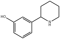 3-(2-PIPERIDYL)PHENOL Struktur