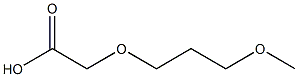 (3-methoxy-propoxy)-acetic acid Struktur