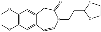 3-(2-(1,3-DIOXOLAN-2-YL)ETHYL)-7,8-DIMETHOXY-1H-BENZO[d]AZEPIN-2-ONE Struktur