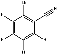 1-Bromo-2-cyanobenzene-3,4,5,6-d4 Struktur