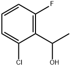 1-(2-chloro-6-fluorophenyl)ethan-1-ol Struktur