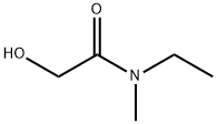 N-ethyl-2-hydroxy-N-methylacetamide Struktur