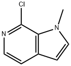 7-Chloro-1-methyl-1H-pyrrolo[2,3-c]pyridine Struktur