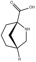 (1R,5S)-6-AZABICYCLO[3.2.1]OCTANE-5-CARBOXYLIC ACID Struktur