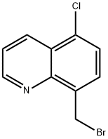 8-(bromomethyl)-5-chloroquinoline Struktur