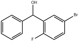 (5-bromo-2-fluorophenyl)(phenyl)methanol Struktur