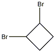 1,2-dibromocyclobutane Struktur