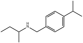 butan-2-yl({[4-(propan-2-yl)phenyl]methyl})amine Struktur